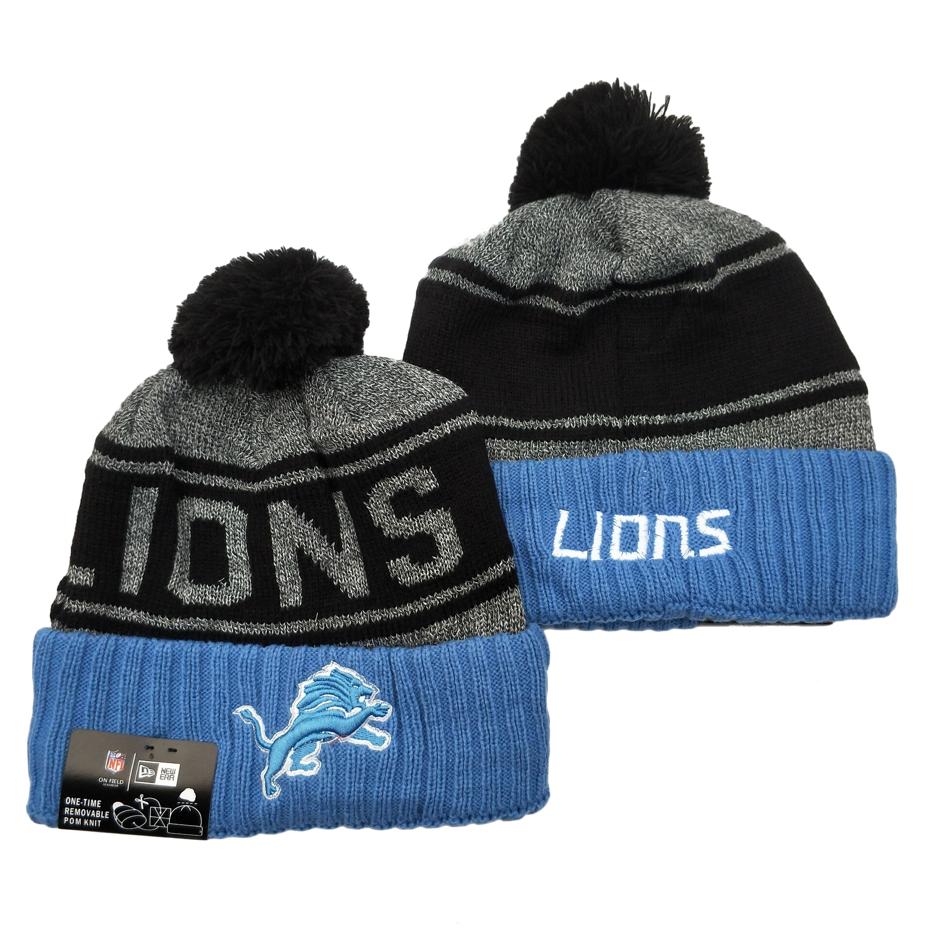 Detroit Lions Knit Hats 032